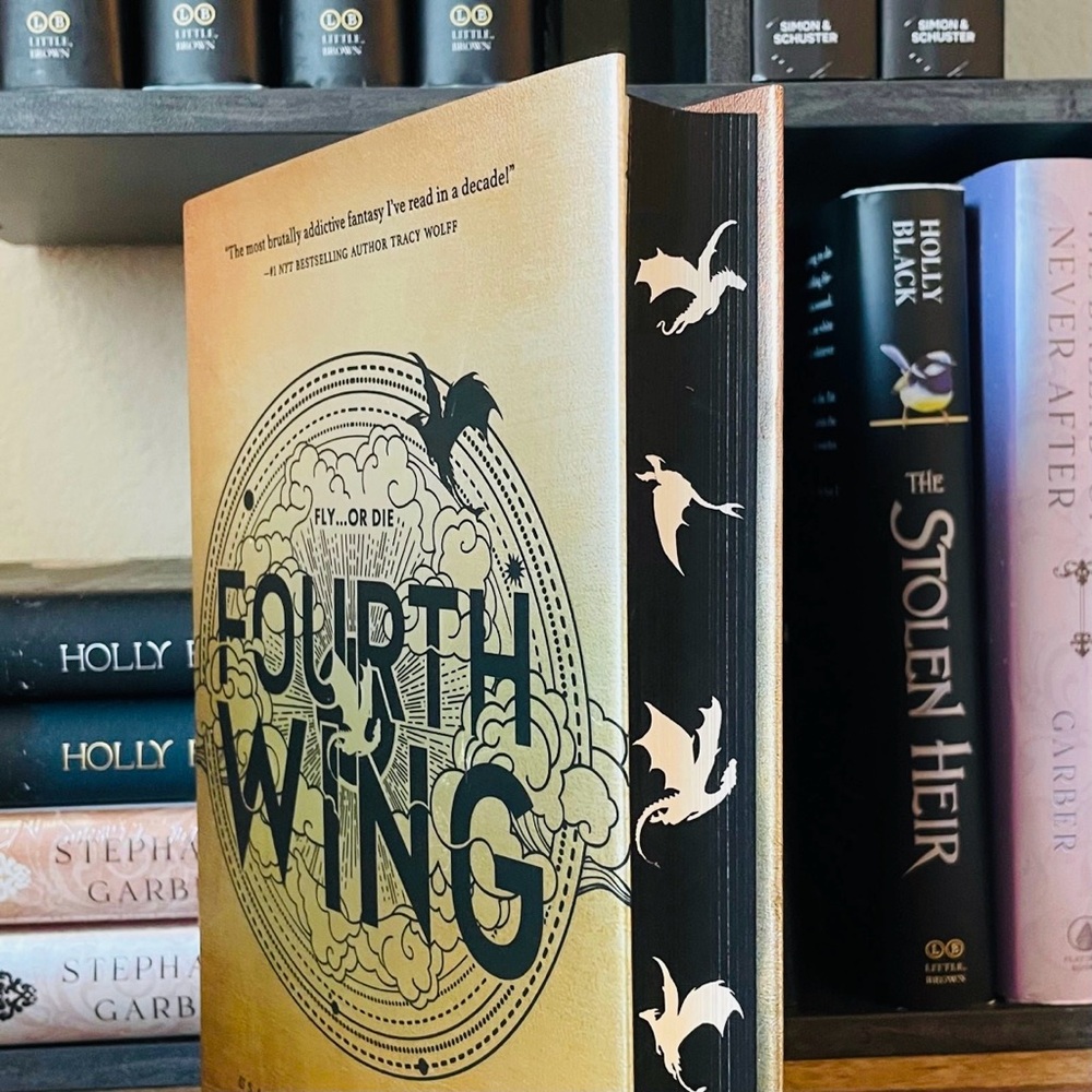 FOURTH WING - First Edition by Rebecca Yarros